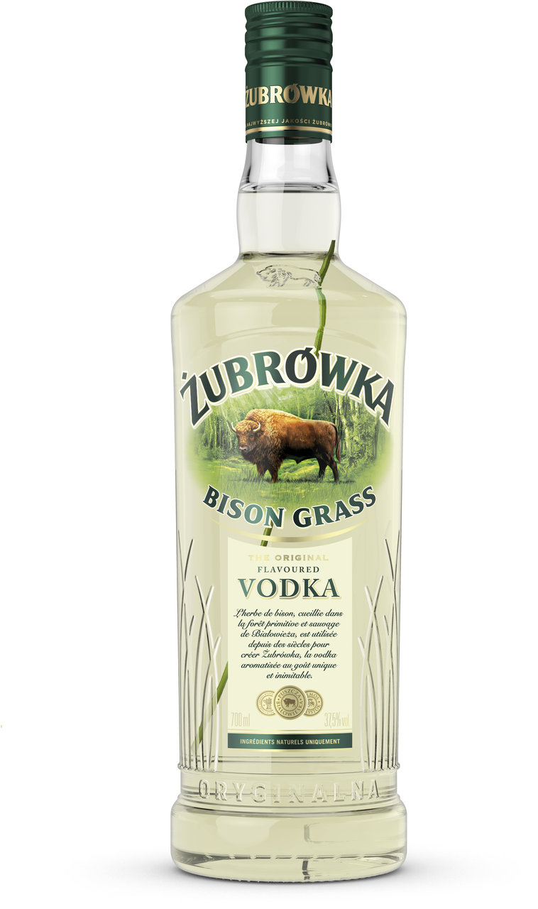 Zubrowka Vodka Bison 37.5° 70 cl