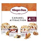 Häagen-Dazs Glace Minicup Caramel Attraction 4 x 95 ml