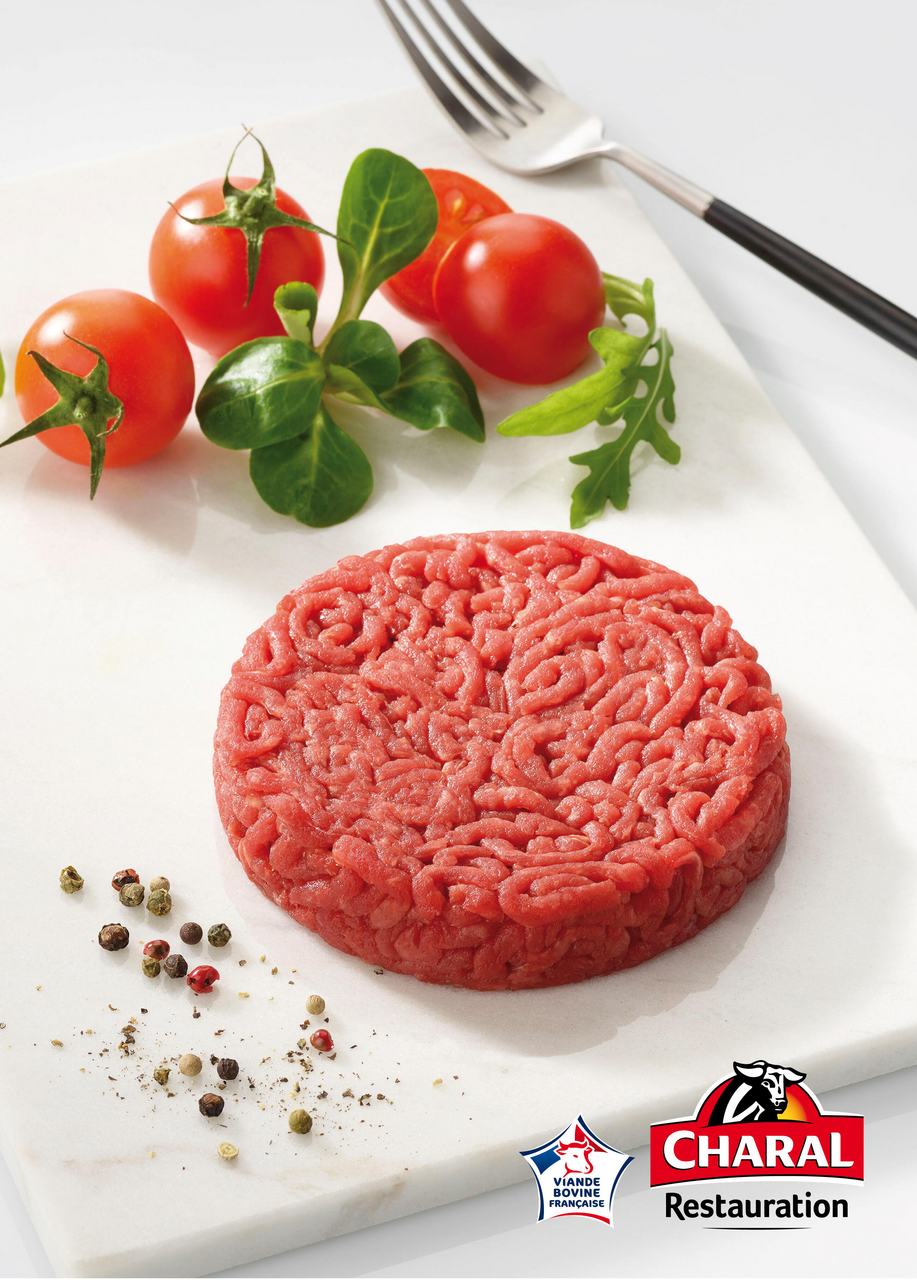 CHARAL Moelleux rond Spécial Burger VBF 15% MG 40 x 150 g