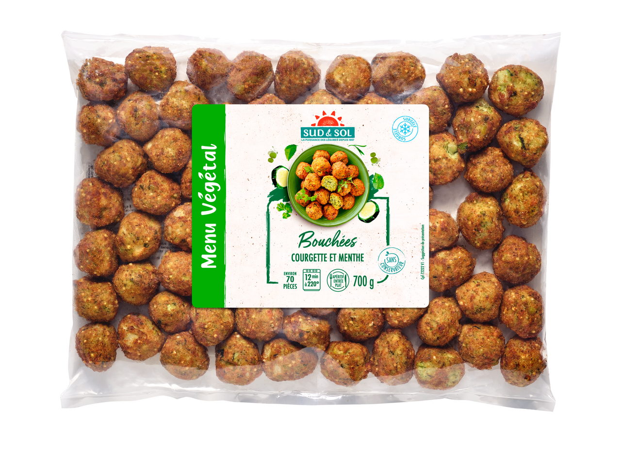 Dessaint Traiteur Petite bouchée courgette menthe sachet 700 g