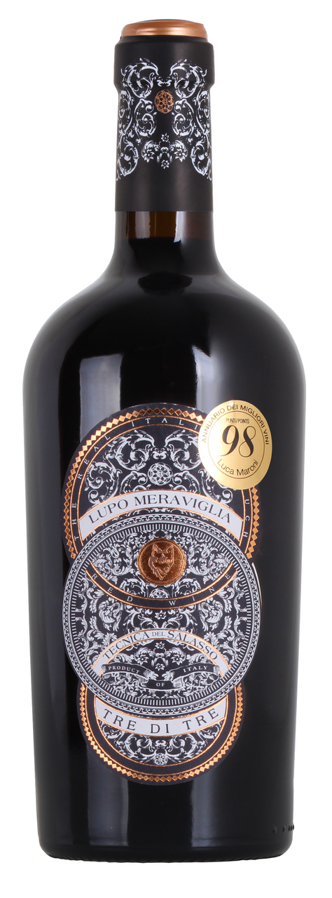 Puglia Lupo Puglia I.G.T. Tre Di Tre Lupo Meraviglia bouteille 75 cl