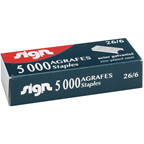 Agrafe 26/6 x 5000 Sign