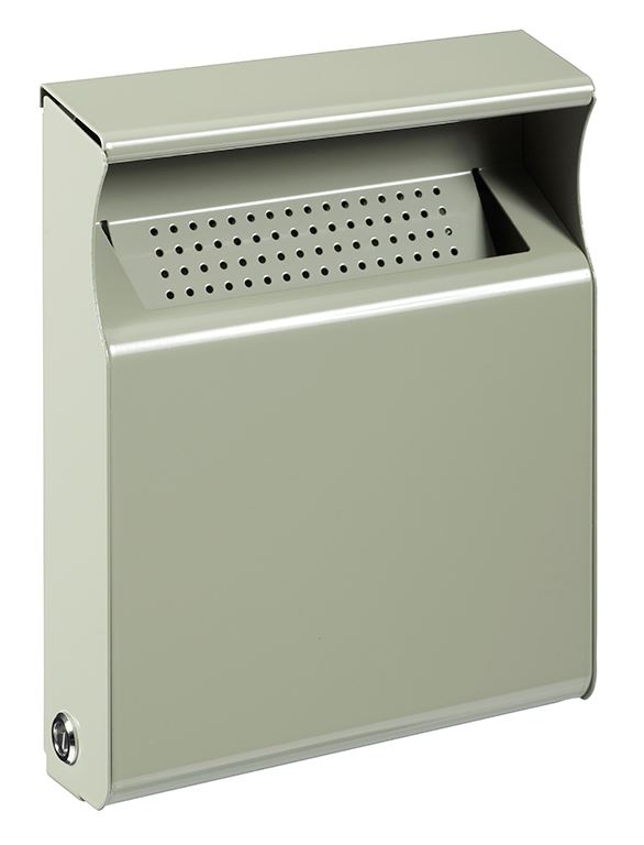 Cendrier mural Kopa acier gris ciment 2 L Rossignol - 56435