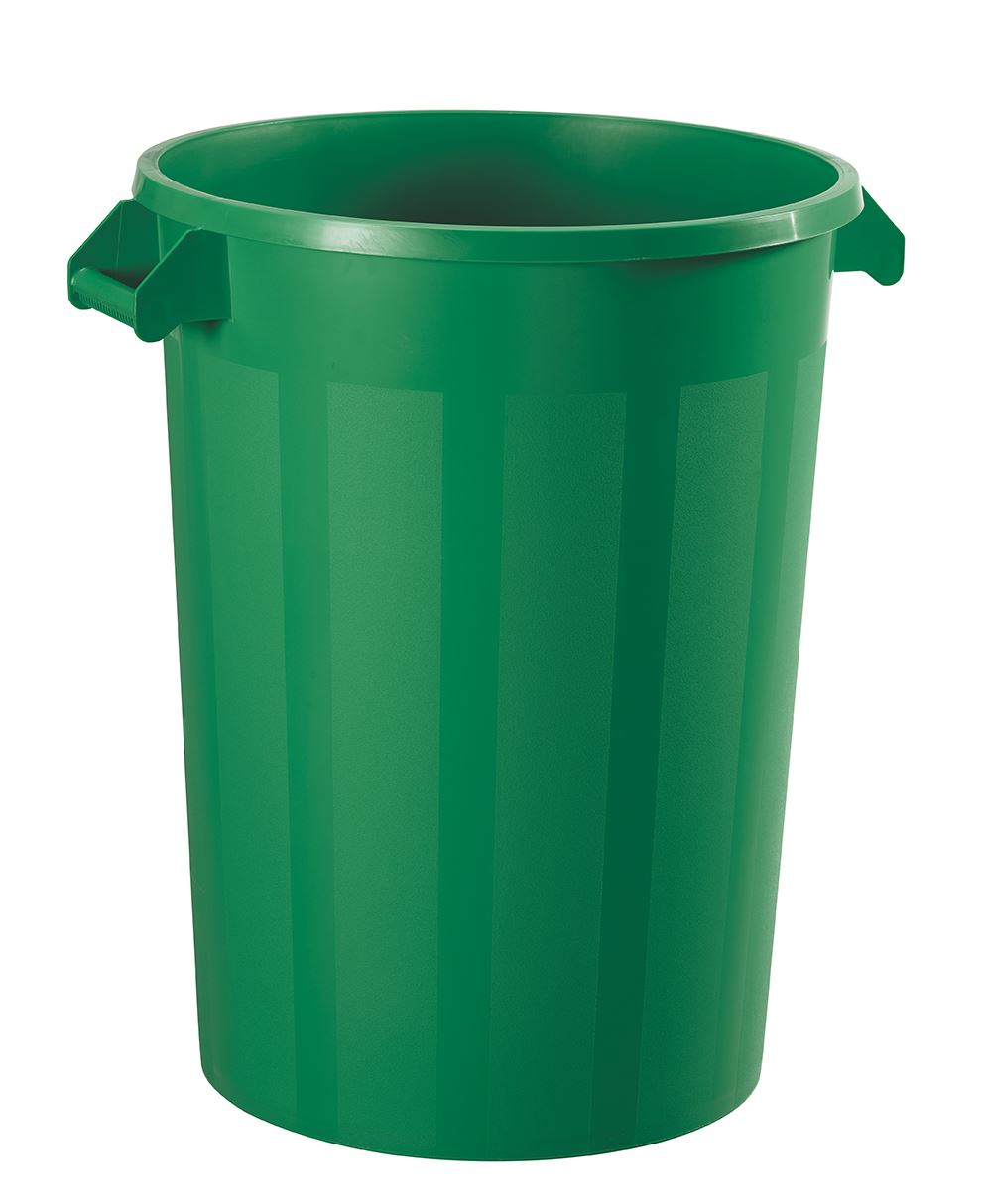 Collecteur alimentaire Pratik polyéthylène vert 100 L Rossignol - 56289