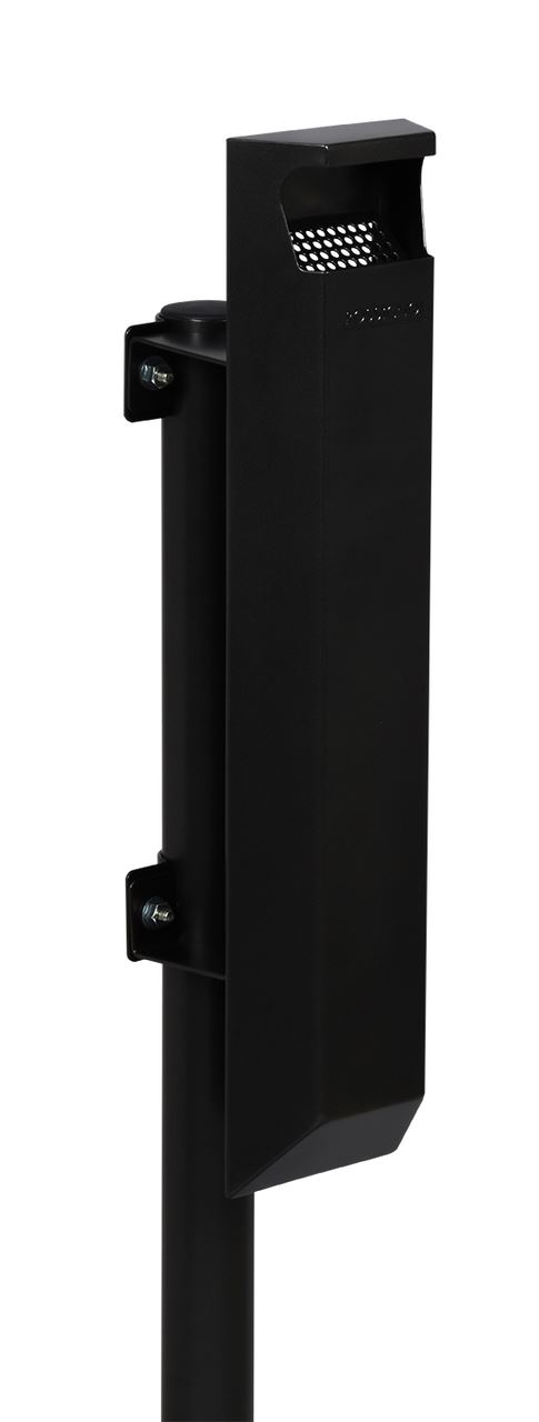 Cendrier pour poteau acier gris manganèse 3 L Rossignol - 56144