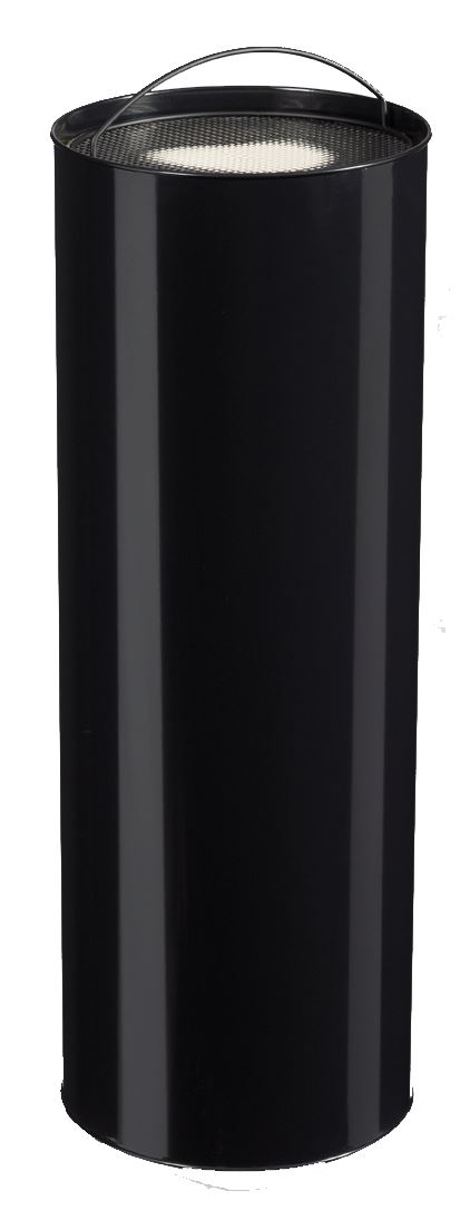 Cendrier bac à sable à poser Kalipso acier noir graphite 0.15 L Rossignol - 59690