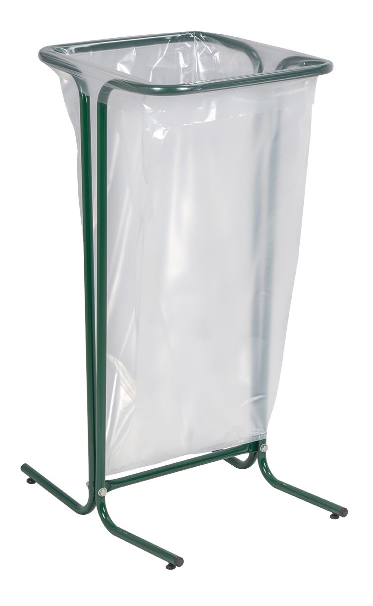 Support sac tubulaire sur pied acier vert mousse 110 L Rossignol - 57535