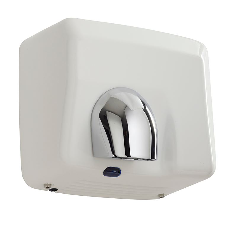 Sèche-mains automatique horizontal 2400 W blanc Rossignol - 51671