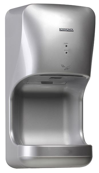 Sèche-mains automatique horizontal Airsmile 1400 W gris métallisé Rossignol - 51683