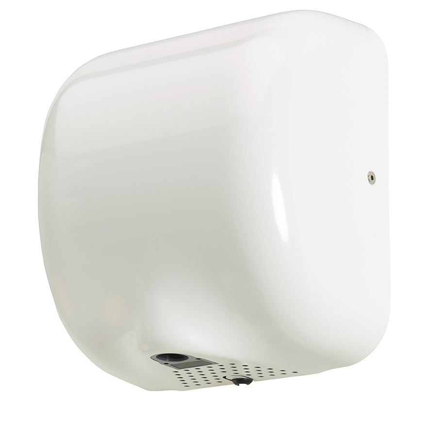 Sèche-mains automatique Zelis 1140 W inox blanc Rossignol - 51769