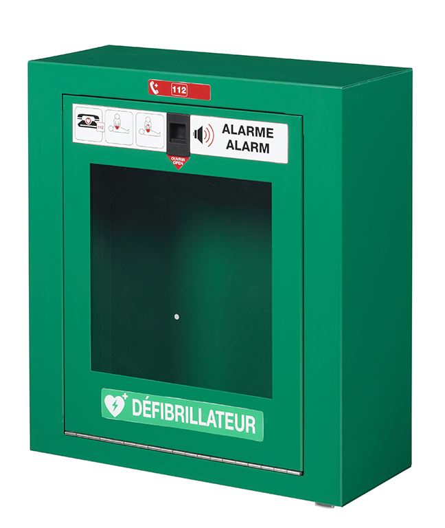 Boîtier défibrilateur acier vert menthe Rossignol - 50410