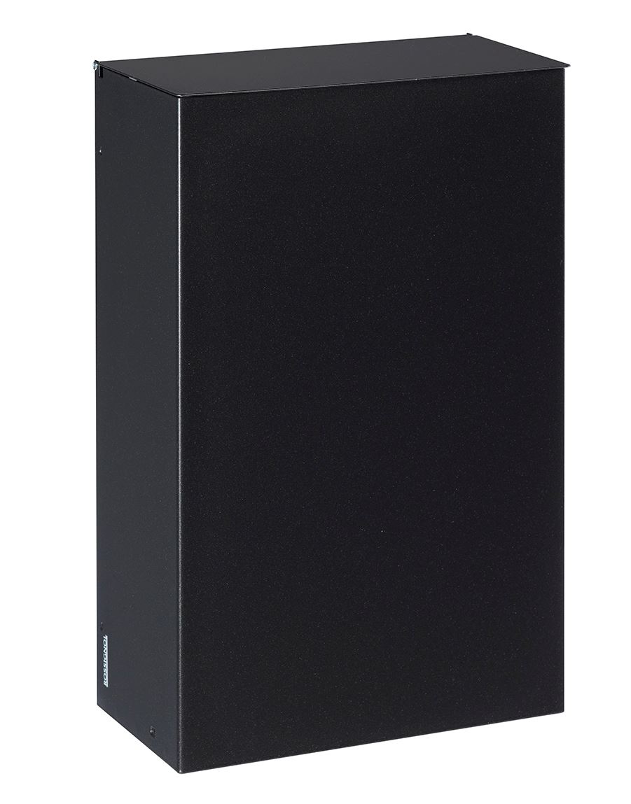 Poubelle murale Manga gris manganèse 10 L Rossignol - 51366