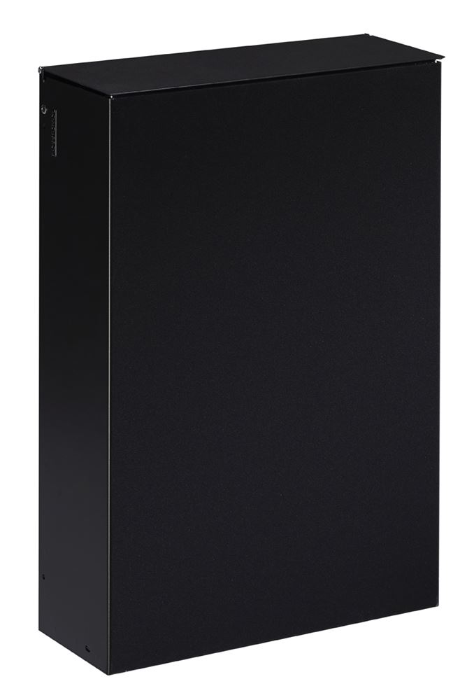 Poubelle murale avec étrier Manga gris manganèse 20 L Rossignol - 51350