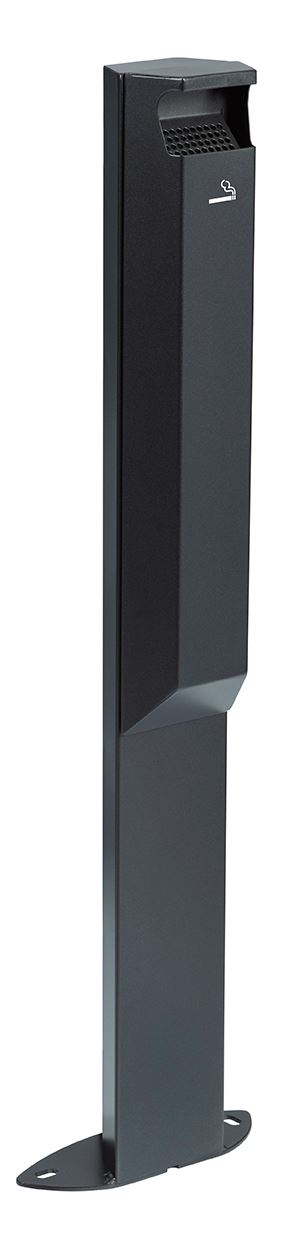 Cendrier sur pied acier anthracite mat 3 L Rossignol - 56148