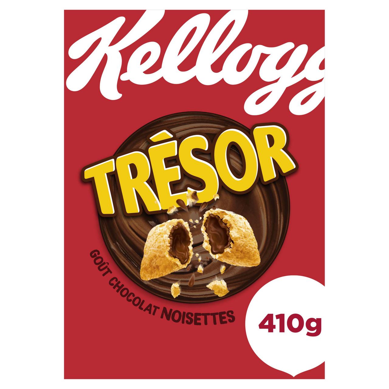 Kellogg's Céréales Trésor goût chocolat et noisettes 410 g