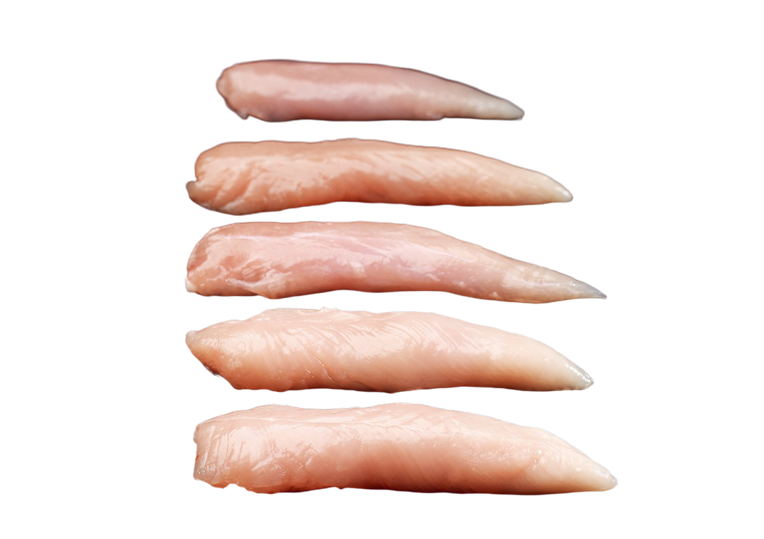 Aiguillette de poulet blanc halal UE barquette 1 kg