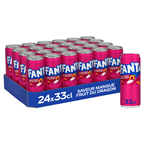 Fanta mangue fruit du Dragon boîte slim 33 cl