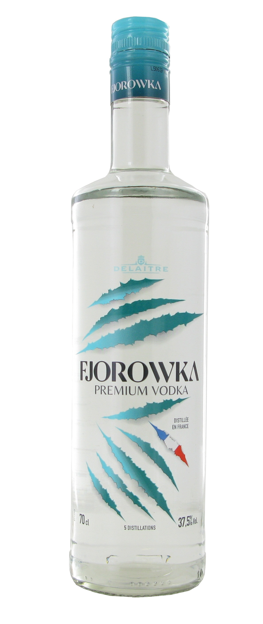 DELAITRE Vodka premium 37.5° 70 cl
