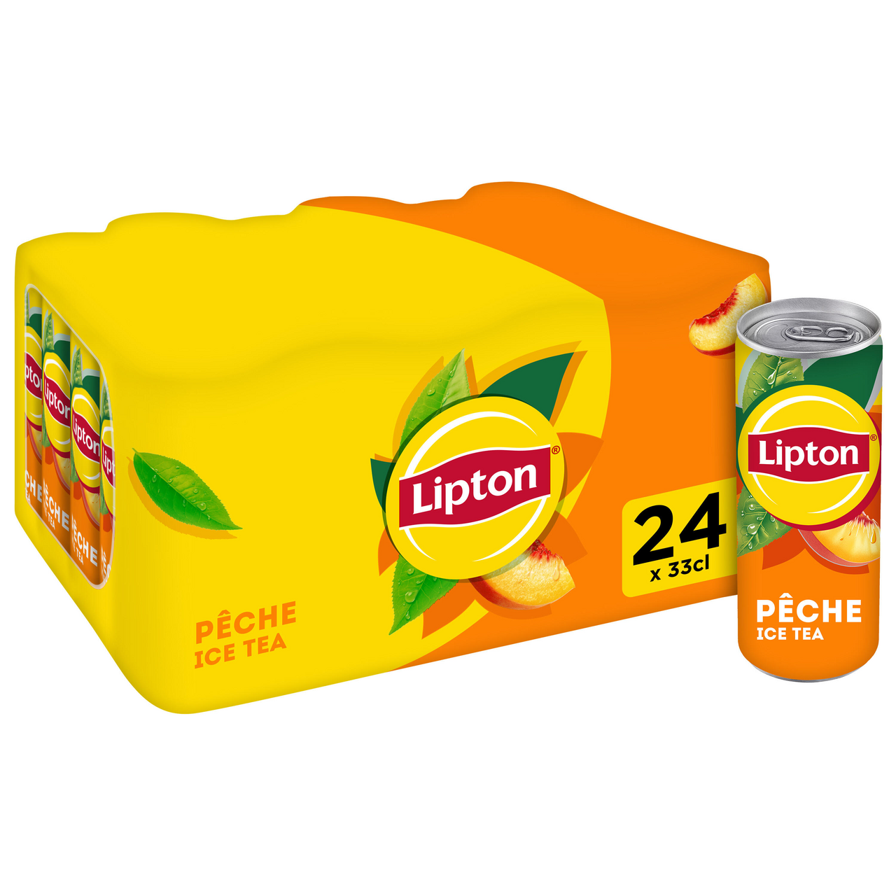 Lipton Ice Tea saveur Pêche boite slim 33 cl