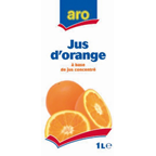 Jus d'orange 1 L Aro