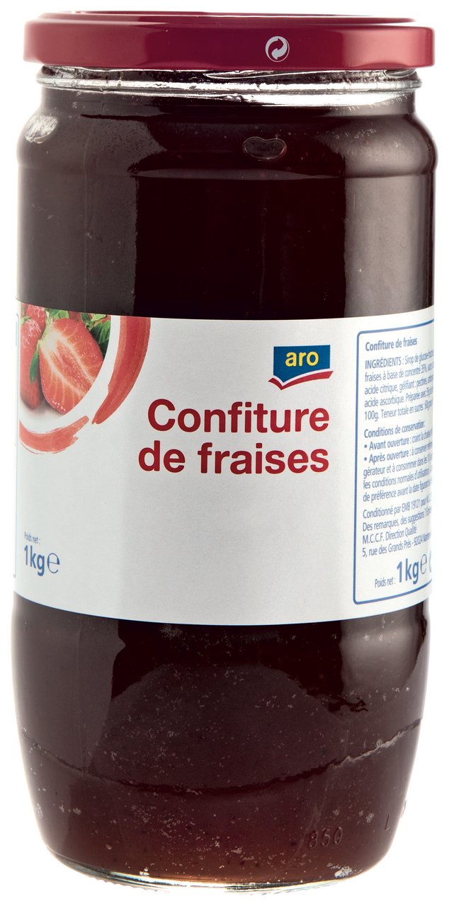aro Confiture de fraise 1 kg