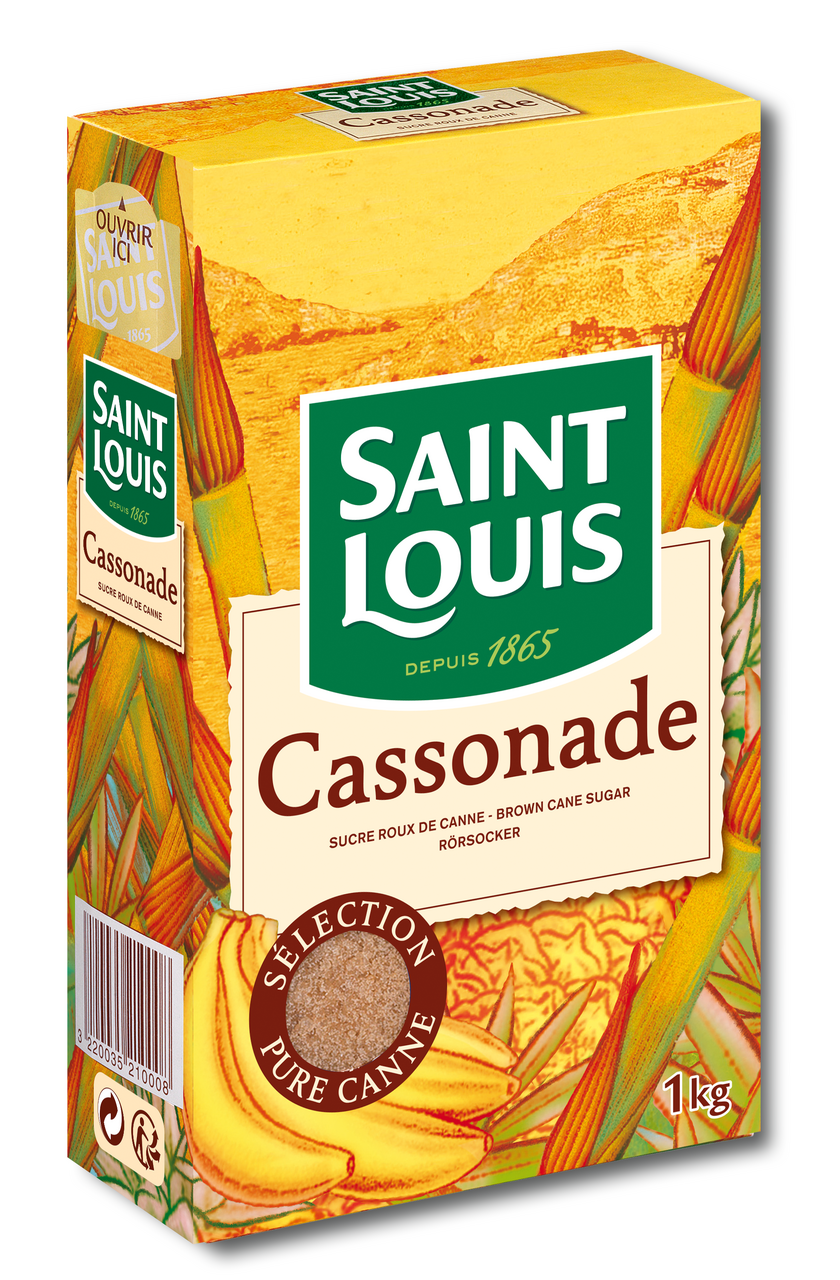 SAINT LOUIS Sucre cassonade 1 kg