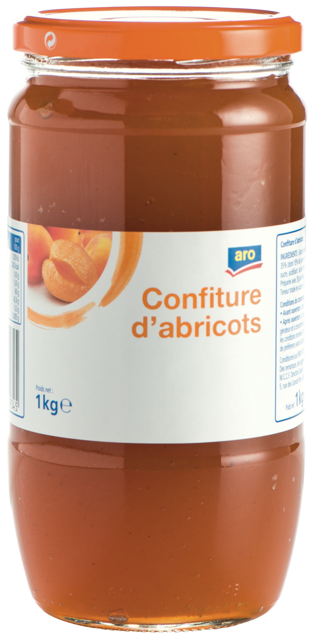 aro Confiture d'abricot 1 kg