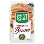 SAINT LOUIS Sucre vergeoise brune 500 g