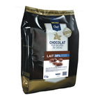 METRO Chef Chocolat lait de couverture 38% cacao en palets sachet 5 kg