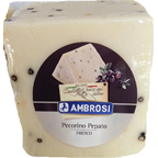 Ambrosi Pecorino Pepato 32% MG 1/8 de meule