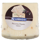 Ambrosi Pecorino Pepato 32% MG 1/4 de meule 1.5 kg environ