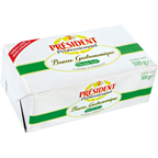 PRESIDENT Professionnel Beurre demi-sel gastronomique 80% MG plaquette 500 g