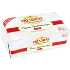 PRESIDENT Professionnel Beurre doux gastronomique 82% MG plaquette 500 g