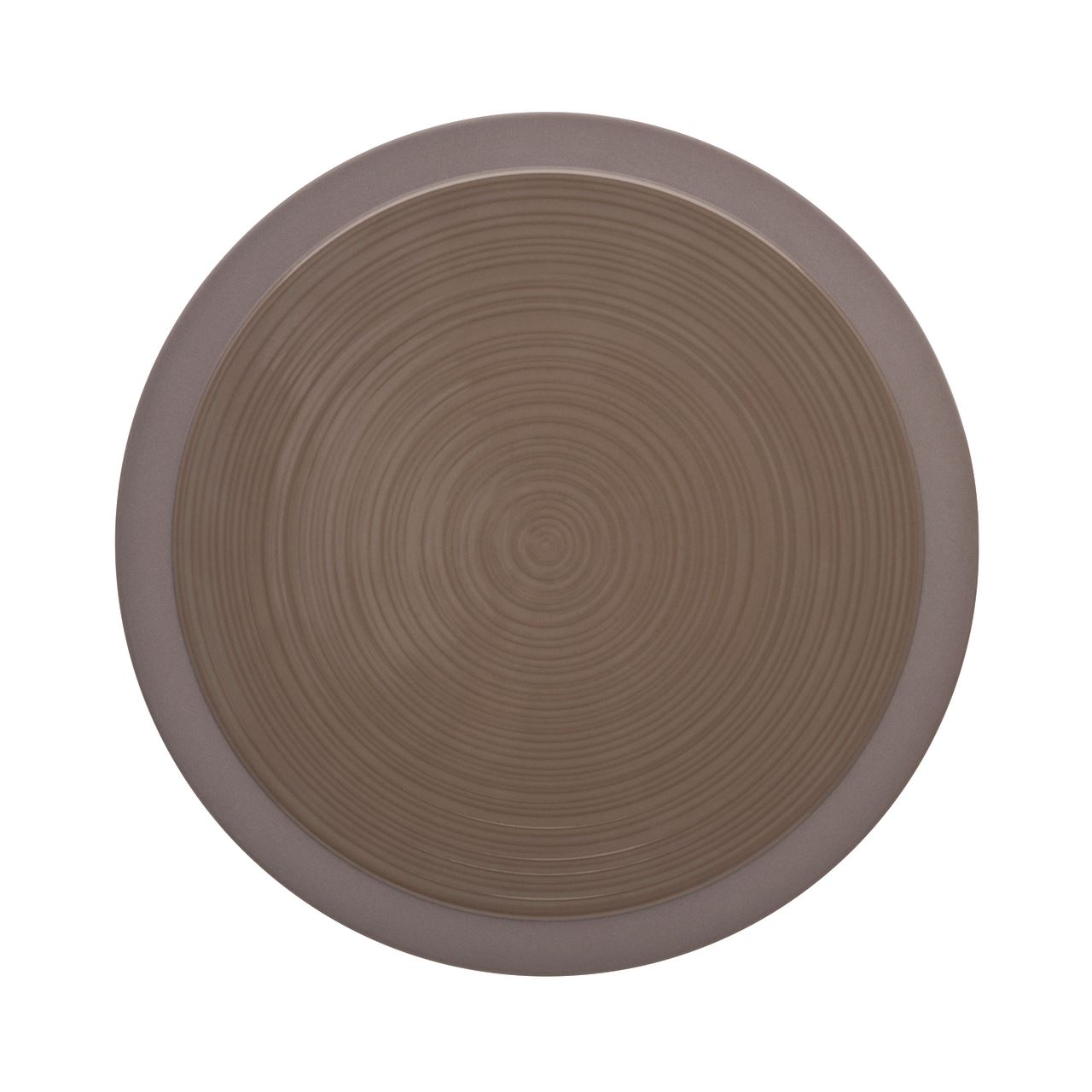 Assiette plate ronde Bahia basalte 29 cm Guy Degrenne