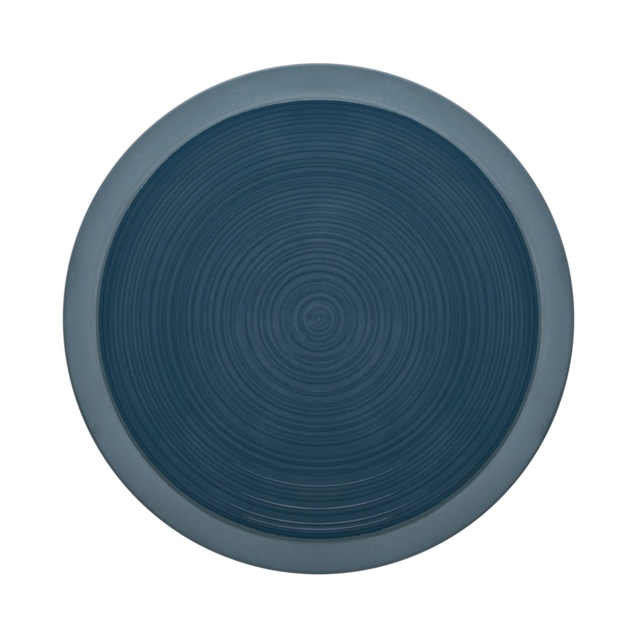 Assiette plate ronde Bahia bleu 29 cm Guy Degrenne