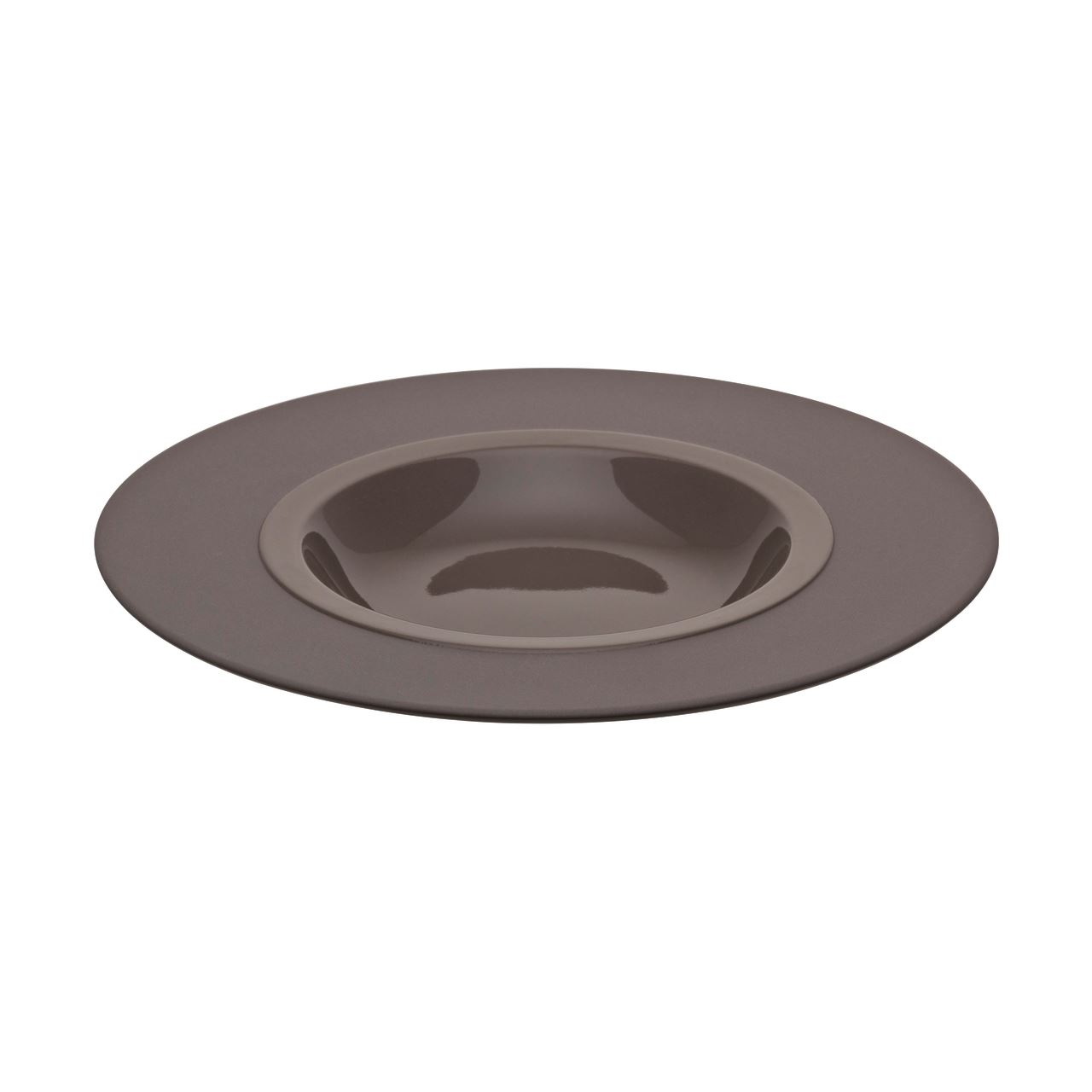 Assiette creuse ronde Bahia basalte 26 cm Guy Degrenne