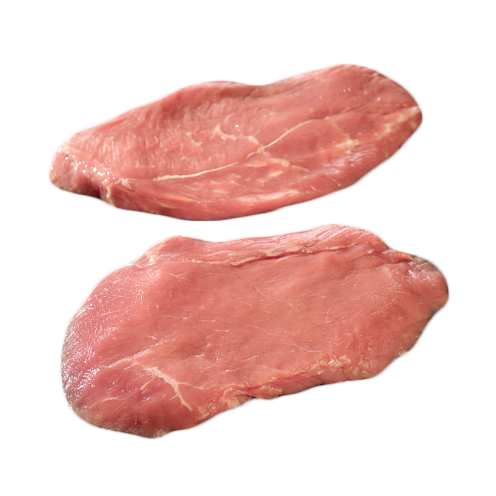 Tendriade Escalope de veau aplatie sous vide 180 g x 5 élevé et abattu en France