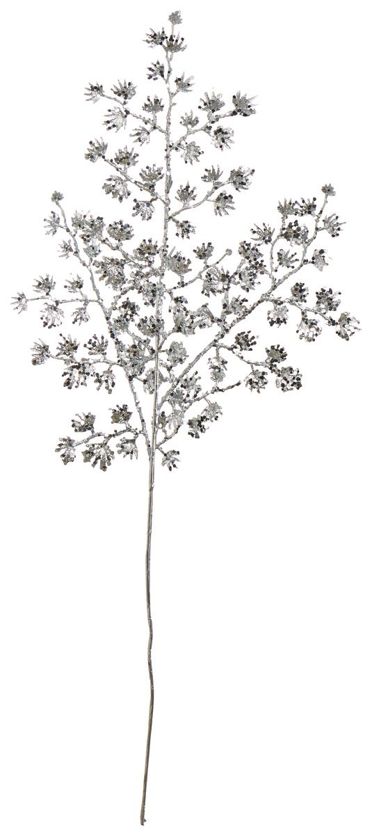 Branche feuilles scintillantes 77 cm Maxita