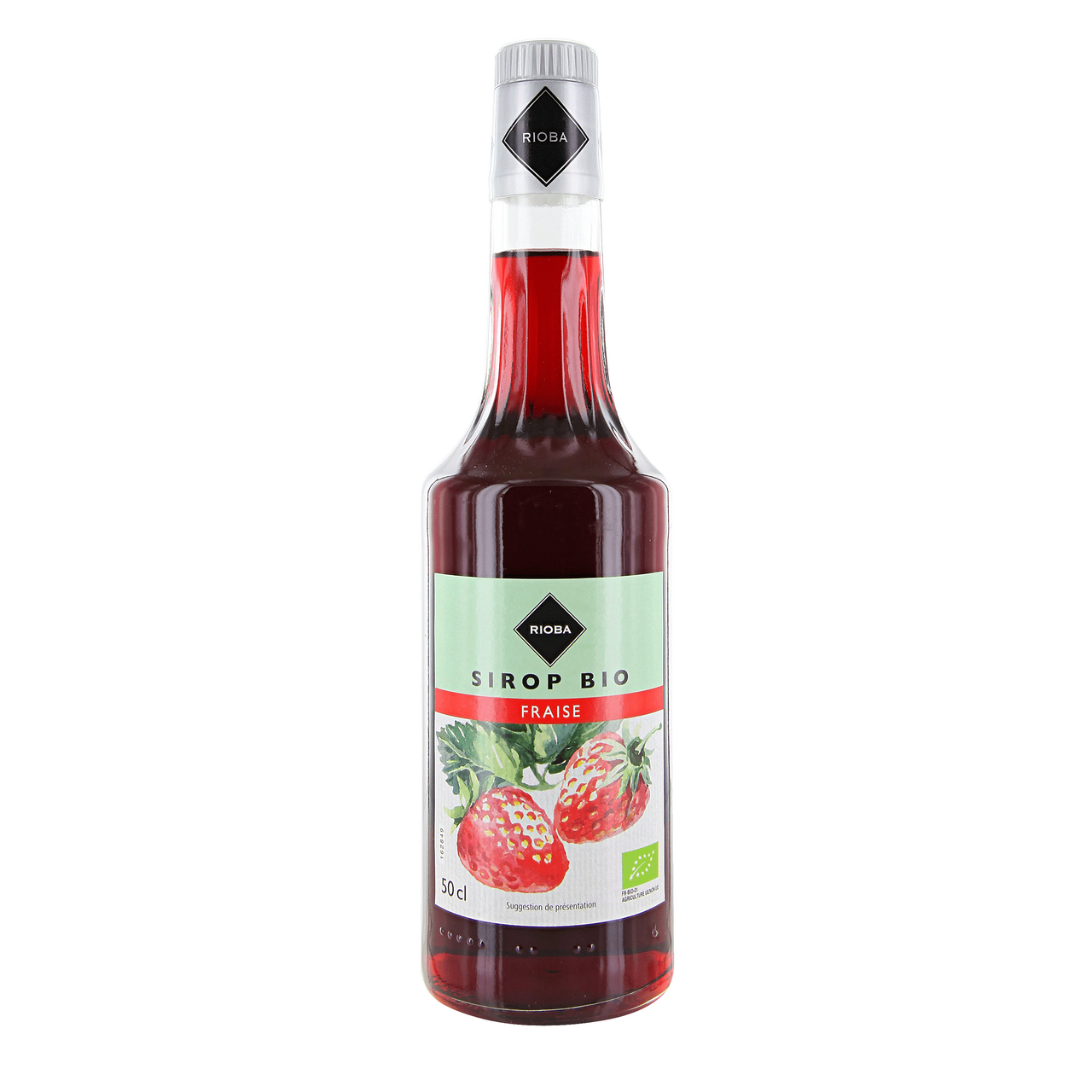 RIOBA Sirop de fraise BIO 50 cl