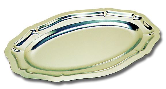 Plat à poisson Pompadour ovale inox 60 cm In Situ - 062270