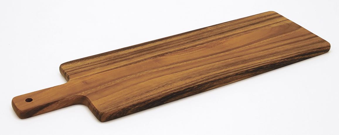 Planche rectangle avec poignée Pintch'o bois 15 x 50 cm T&G Woodware - 072164