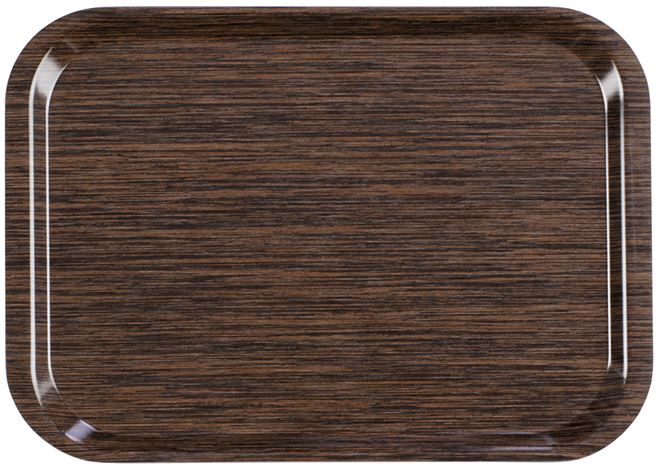 Plateau de service stratifié wengé GN 1/1 In Situ - 061910