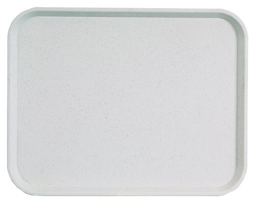 Plateau de service Basik polyester gris fumé 53 x 32 .5 cm In Situ - 062914