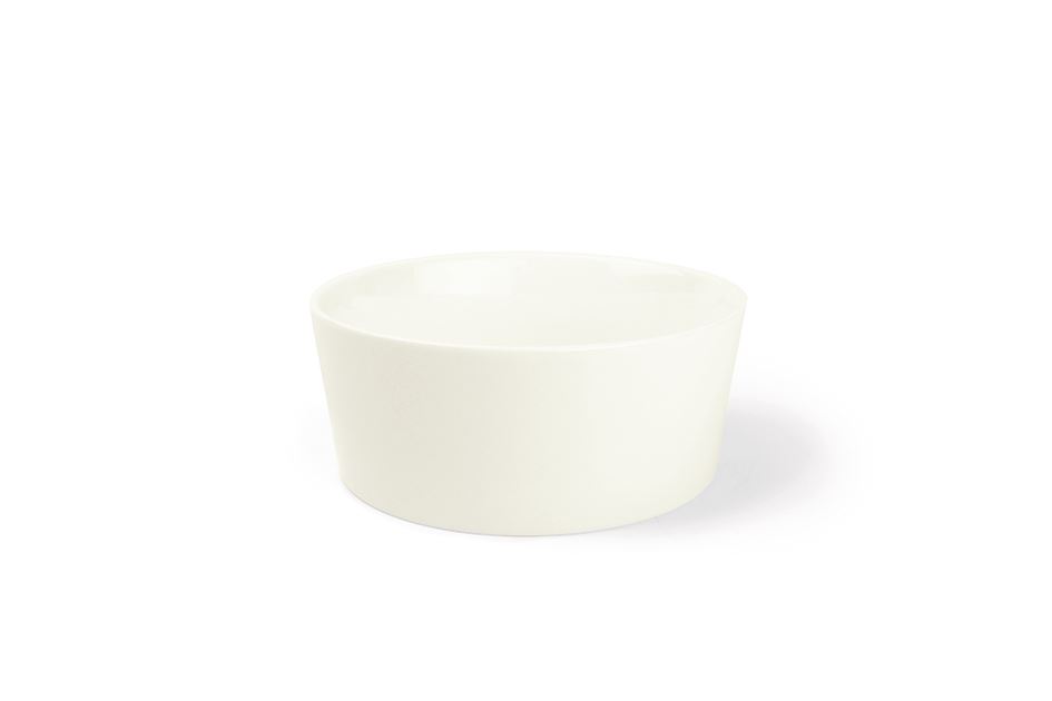 Assiette creuse ronde Gusto porcelaine blanc 14 cm In Situ - 054136