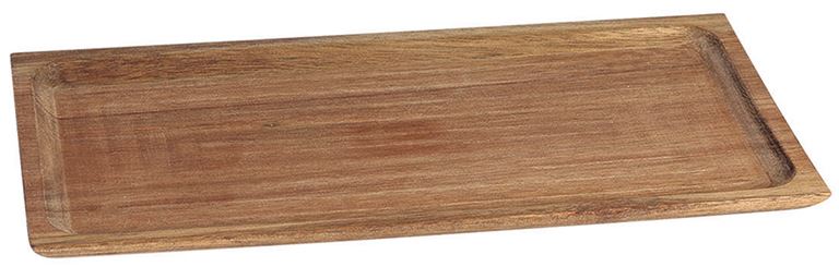 Plateau rectangle bois 2 x 25 x 12 cm In Situ - 072174