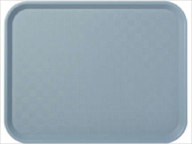 Plateau Fast Food polypropylène gris 35 x 27 cm In Situ - 274001