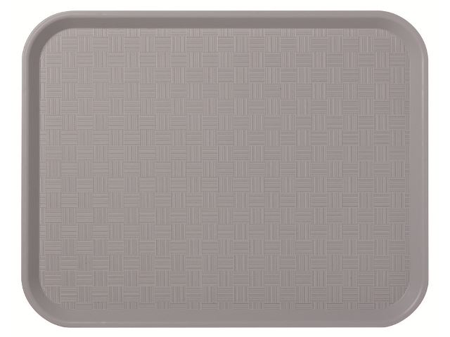 Plateau Self polypropylène gris 46 x 36 cm In Situ - 275002
