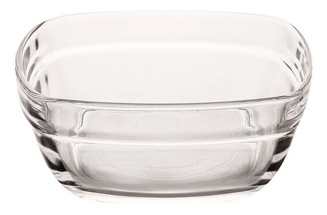 Coupelle carrée empilable Lys verre trempé 15 cl Duralex - 553333