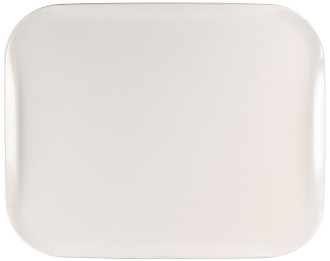 Plateau Rocca Smart polyester blanc 46 x 36 cm In Situ - 401967