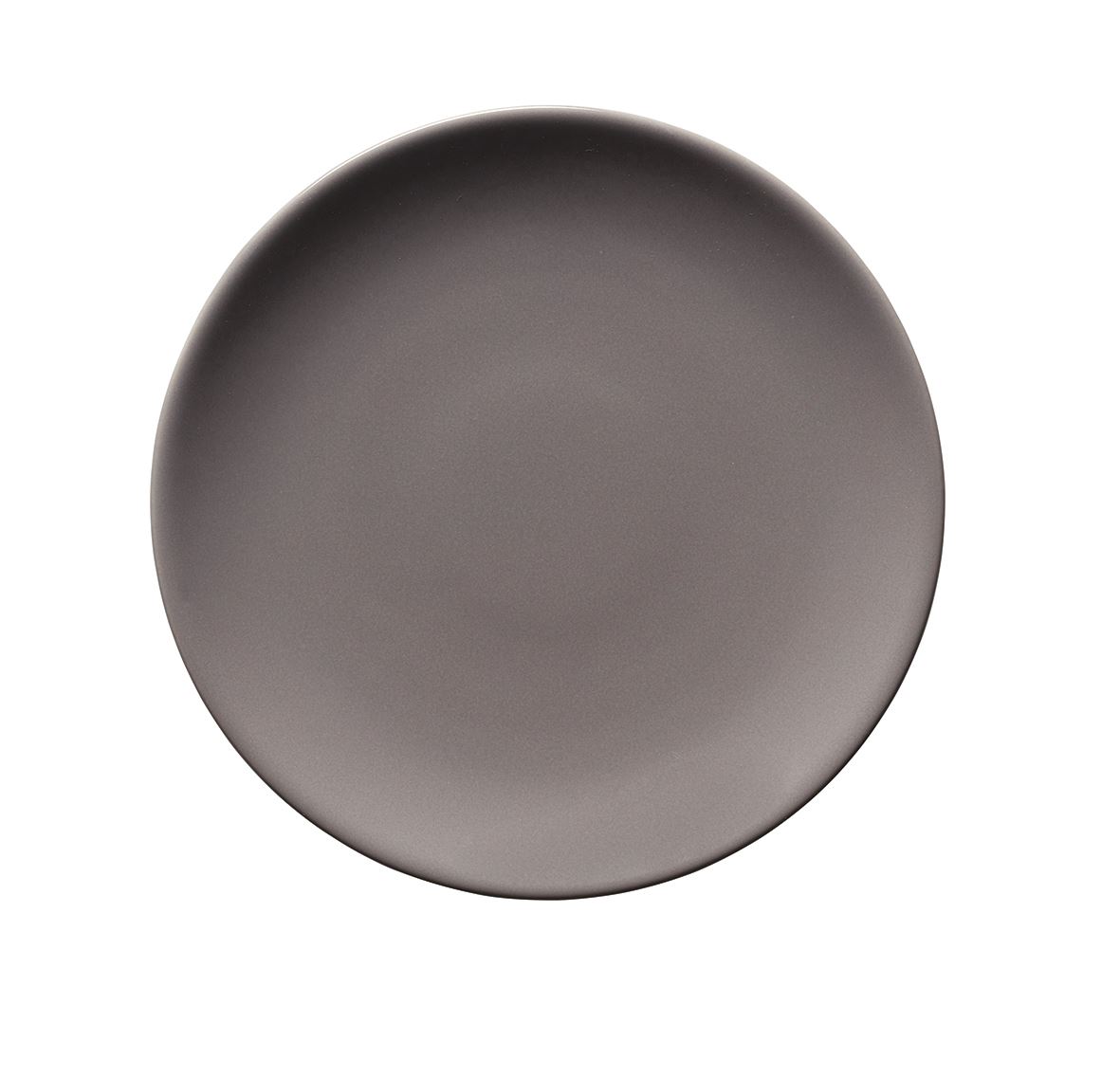 Assiette plate ronde Talass'O porcelaine gris 28 cm In Situ - 050740